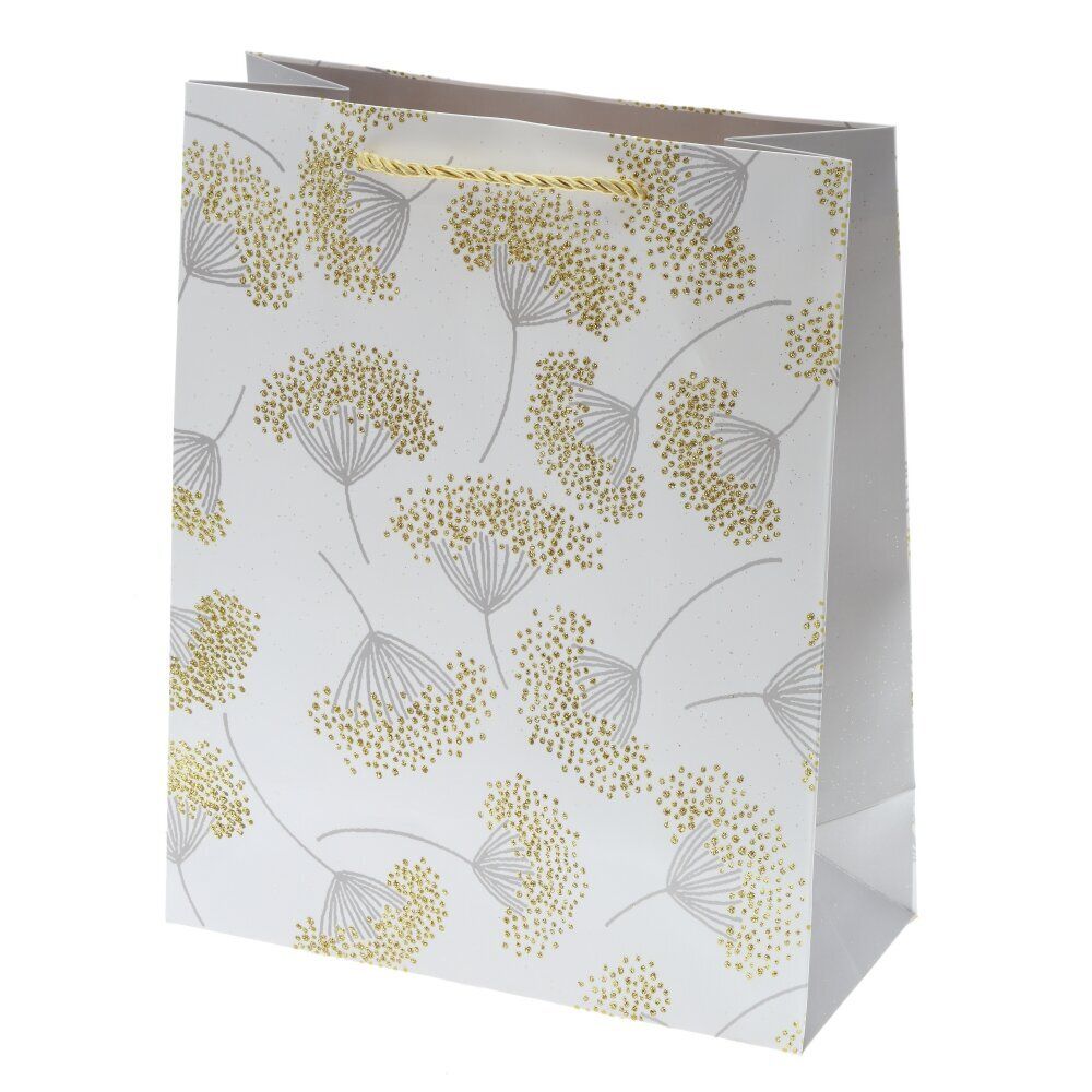 GAEM Пакет подарочный M (бумага 210г/м2, блок 12шт), L26 W12 H32 см, 4в.