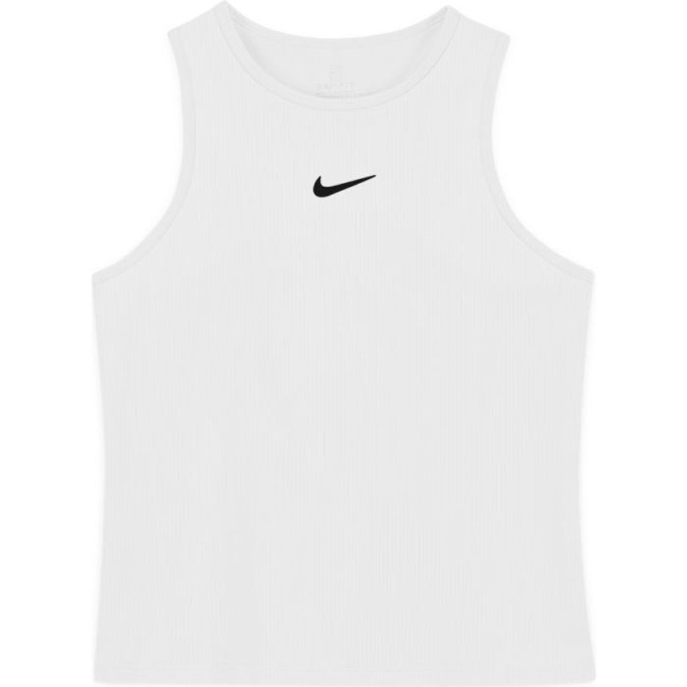 Футболка для девочки теннисная Nike Court Dri-Fit Victory Tank G - white/black