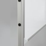 Доска-флипчарт магнитно-маркерная 70х104 см, двухсторонняя, передвижой стенд, "2х3" (Польша), TF14