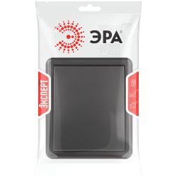 Переключатель ЭРА Эксперт 11-1203-05 10АХ-250В IP20 ОУ антрацит | Эра Эксперт