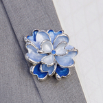 Брошь Shadore Цветок XZ1153.21 BL/S