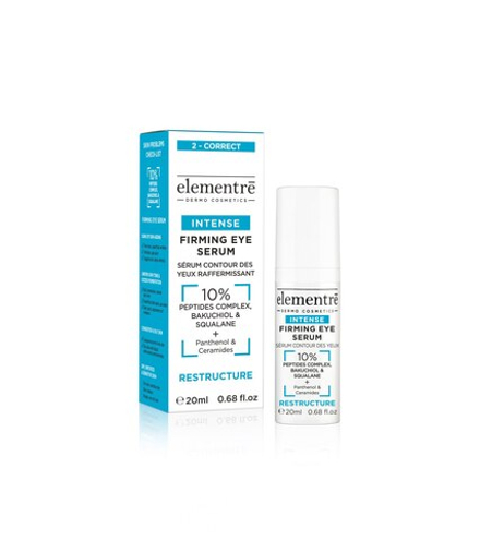 Укрепляющая сыворотка для контура глаз 10% ПЕПТИДЫ, БАКУЧИОЛ & СКВАЛАН FIRMING EYE SERUM 20 ml от Elementrè Dermo Cosmetics, Швейцария