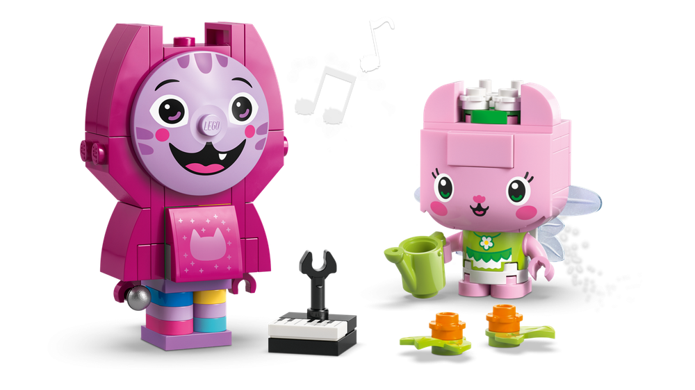 Конструктор LEGO Gabby's Dollhouse Друзья-кошки кирпичной сборки Гэбби 11215 | LEGO Gabby's Cat Friends 324 детали | 6+