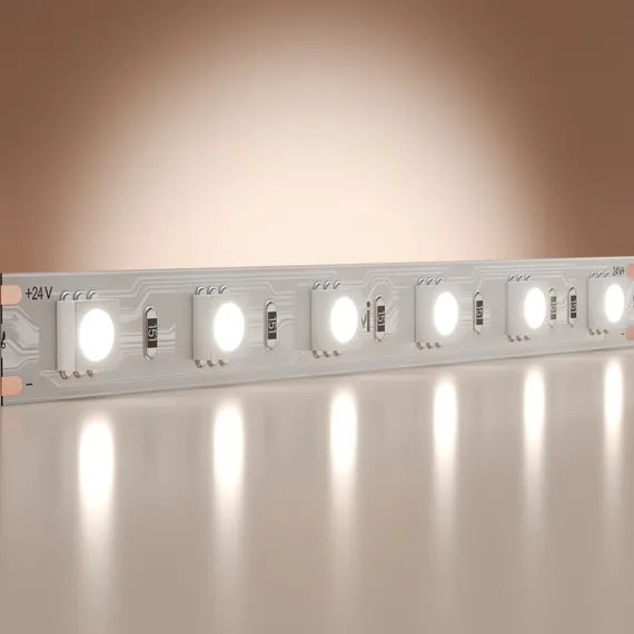 Светодиодная лента Базовая 24В 5050 14,4Вт/м 6000K 5м IP 20 201191 Led Strip 201191