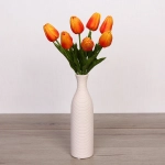 Цветы искусственные «Natur» 38см Тюльпаны 7шт желтые