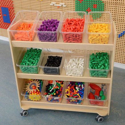 STEM Система хранения наклонные полки (лотки не включены)