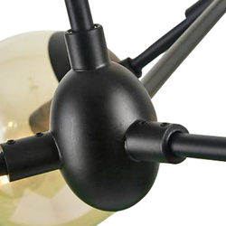 Люстра на штанге Arte Lamp A1664SP-12BK