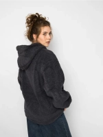 Толстовка плюшевая с капюшоном