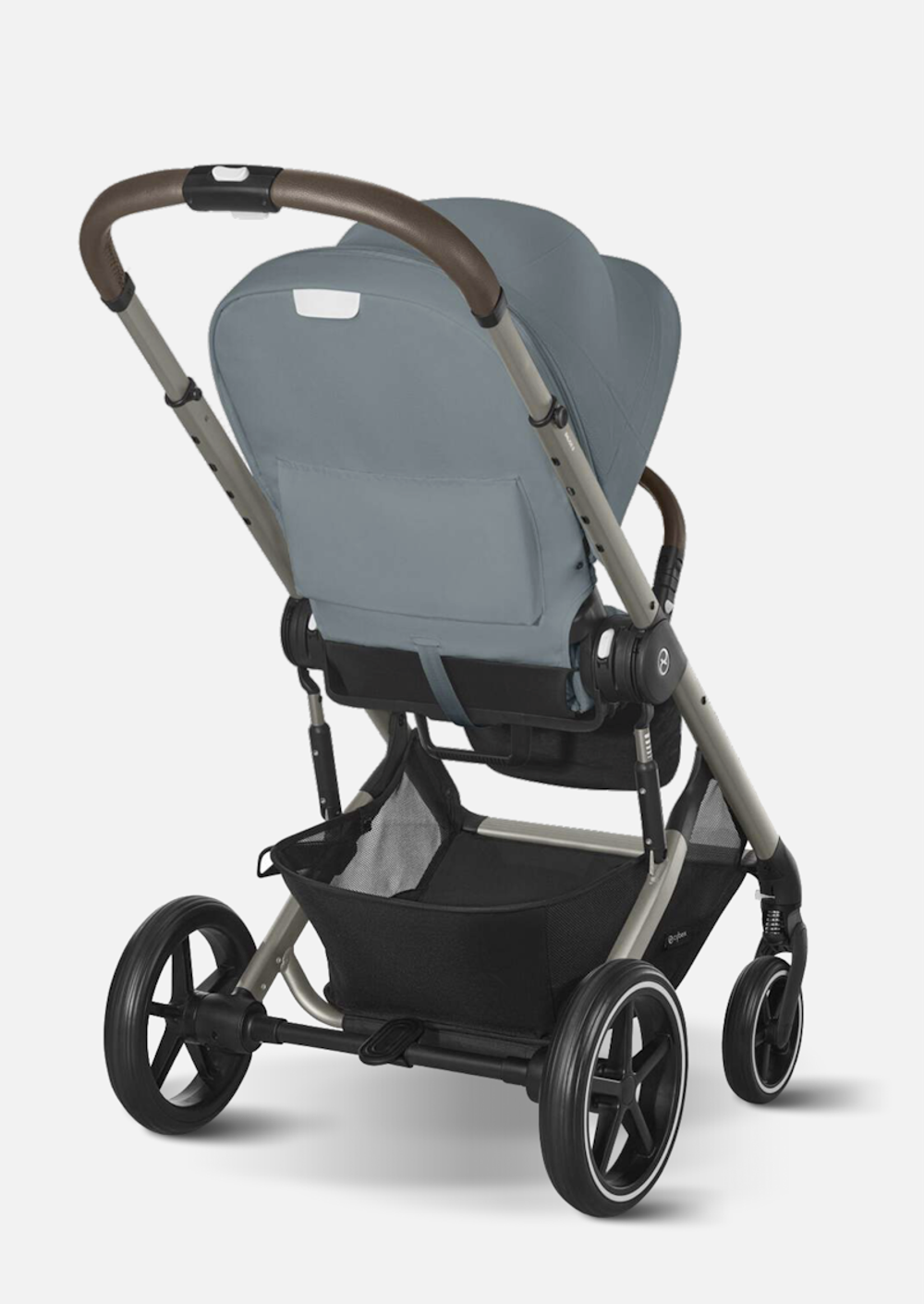 Cybex Детская коляска Balios S Lux BLK 2 в 1 цвет Stormy Blue