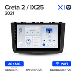 Teyes X1 10" для Hyundai Creta 2020-2021