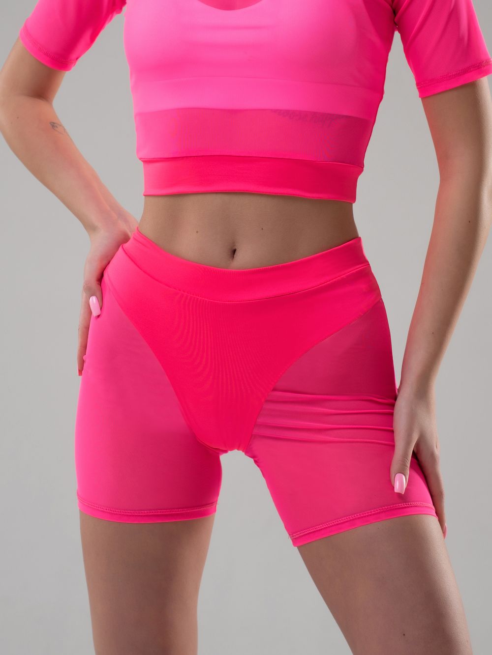 Велосипедки Shadow МИДИ, Розовый