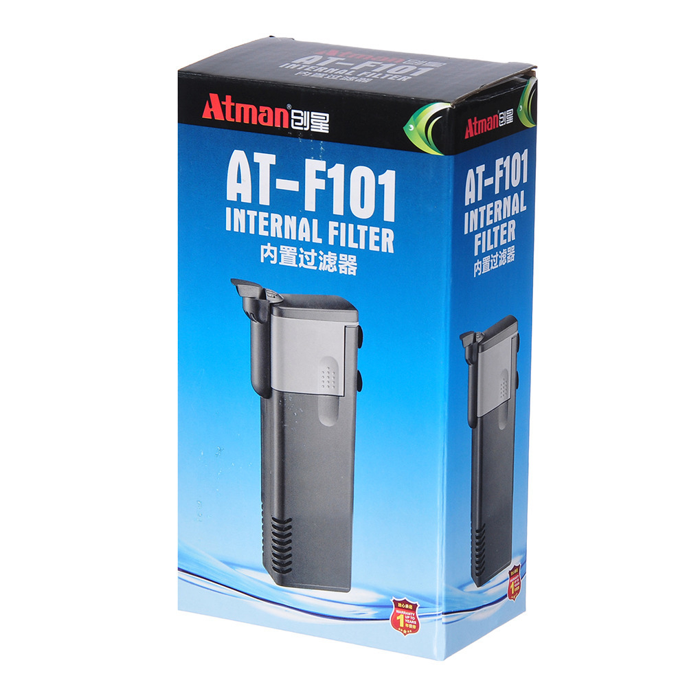 Atman AT-F101 Фильтр внутренний для аквариумов до 50 литров, 350 л/ч, 5W