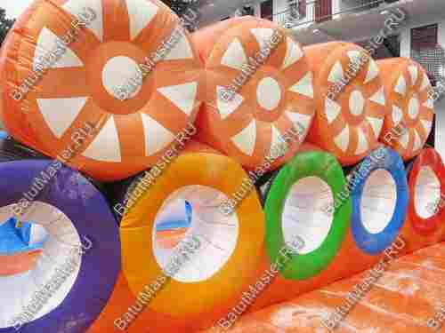 Надувная полоса препятствий "Дачные приключения"