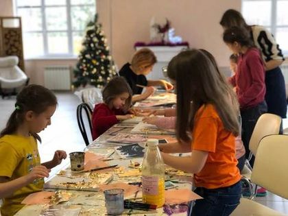 Расписание изостудии на 2 - 5 января