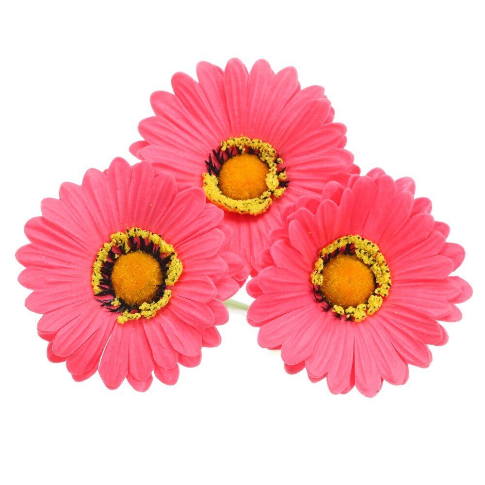 GAEM Цветы искусственные "Букет Гербер" (Real Touch), L12 W12 H33 см