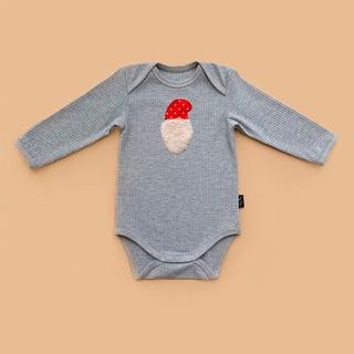 Боди в рубчик с аппликацией