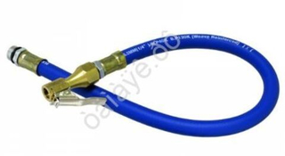 Шланг пистолета подкачки колес 40см (синий) 17292