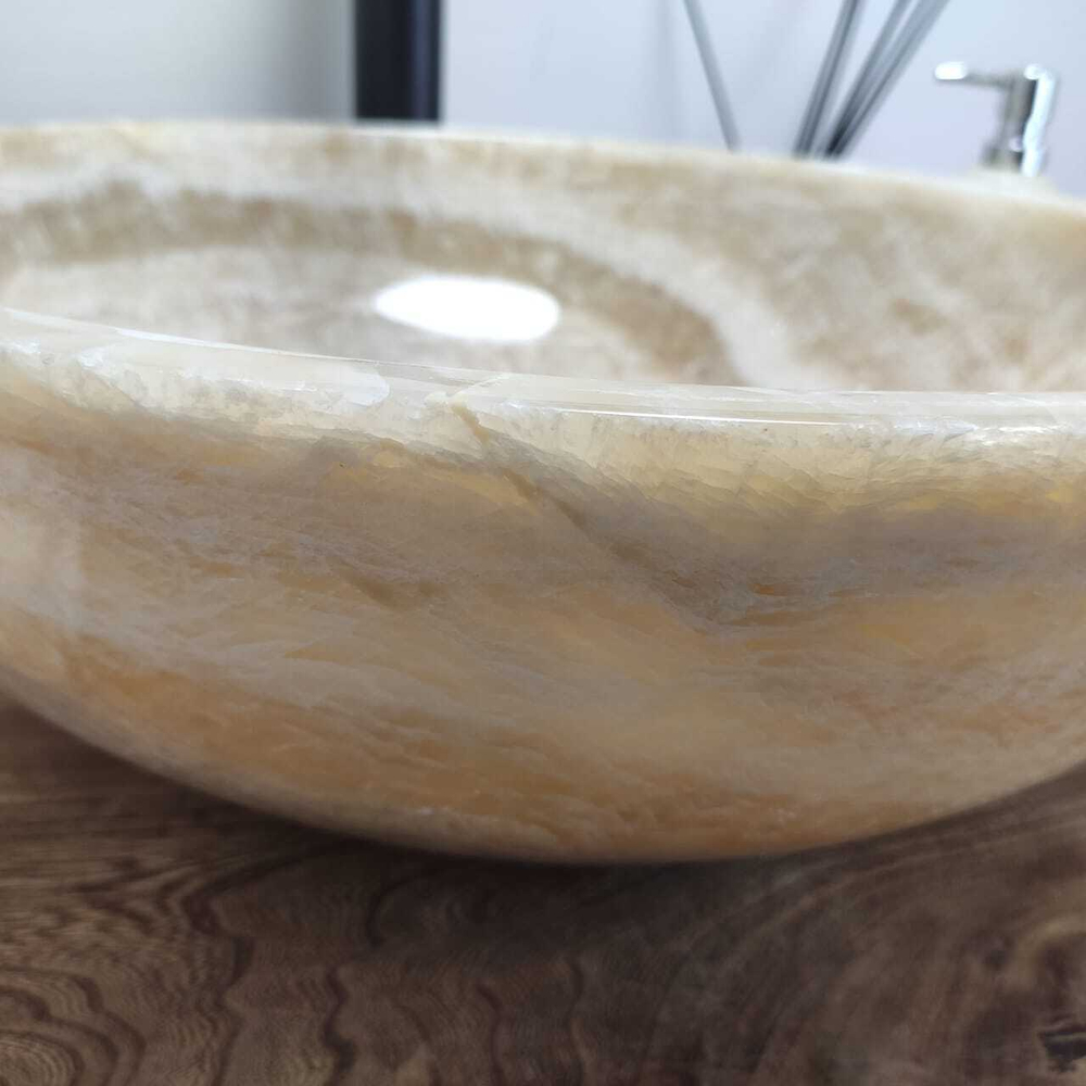 Раковина из оникса Bowl Sunset TinLip BO-60824 45*45*15