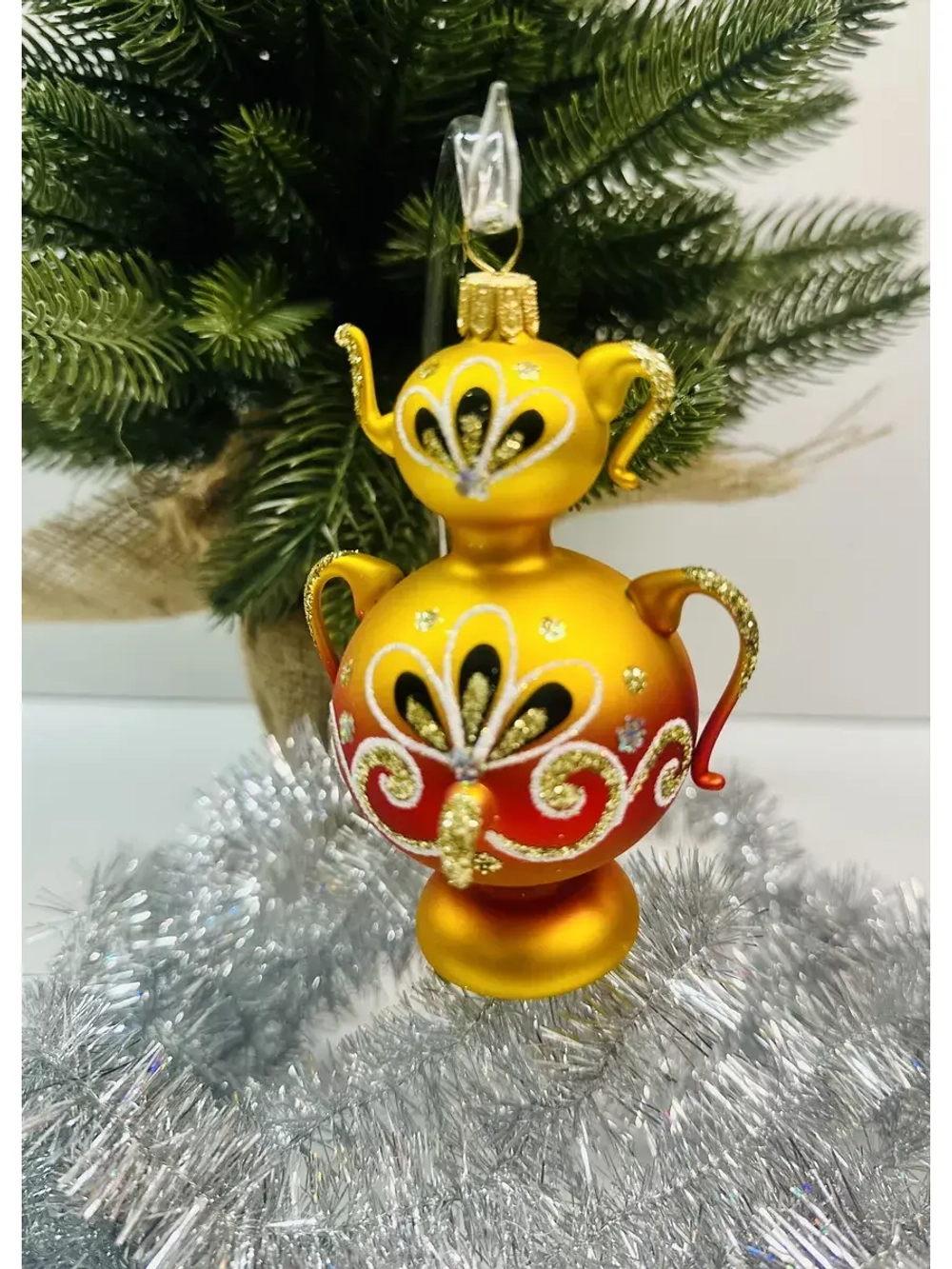 Елочное украшение-Самоварчик