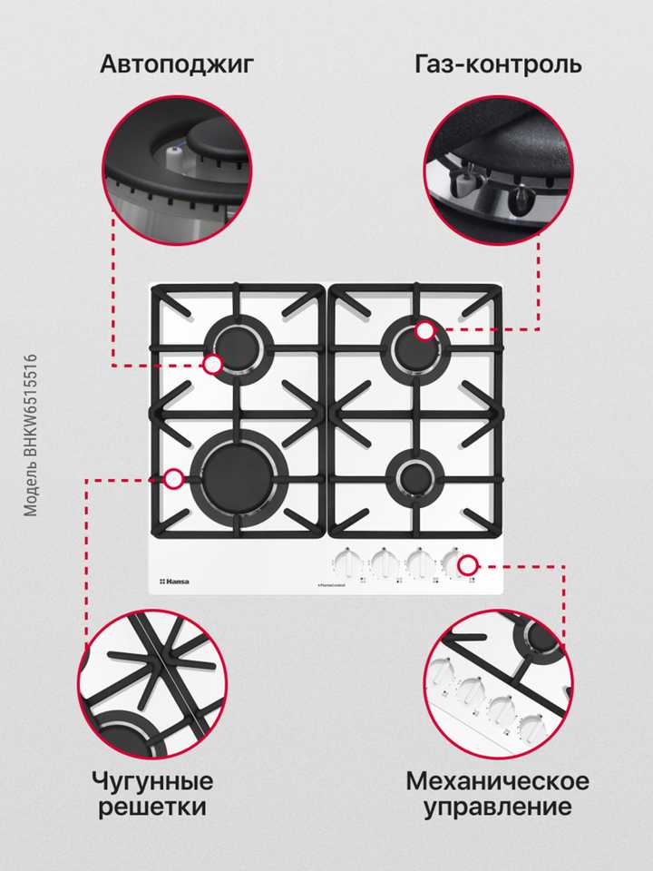 Газовая панель Hansa BHKW6515516