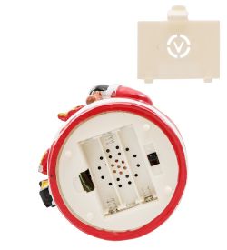 PM-69 Шар со снегом муз. с подсветкой «Счастливого Рождества!»