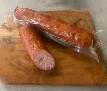 Колбаса варено-копченая из индейки 350 гр +/- 30 гр от Виталия Богданова