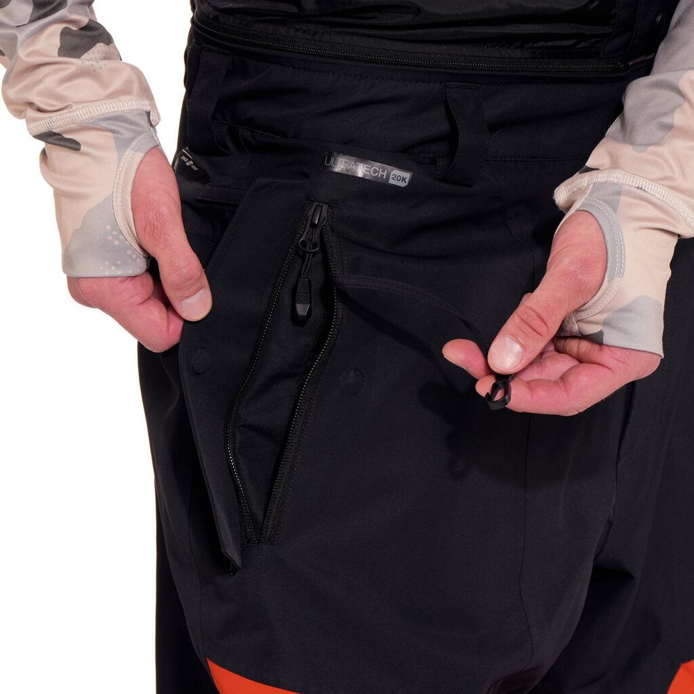 Штаны мужские сноубордические Horsefeathers NELSON PANTS (black/mojave)