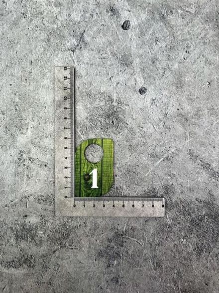 Номерки для гардероба 4х6 см