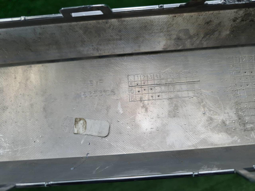 Накладка переднего бампера Mercedes GLE V167 18-24