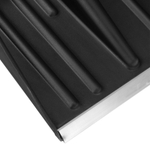 Лопата для уборки снега пластиковая, 360 х 405 х 1550 мм, деревянный черенок 1 сорт, Сибртех