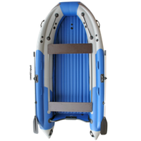 Лодка ПВХ Angler SKAT Тритон 390NDFi с Интегрированным фальшбортом ( Скат 390FI ) -