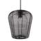 Светильник подвесной Vinger, Ø28х30 см, черный