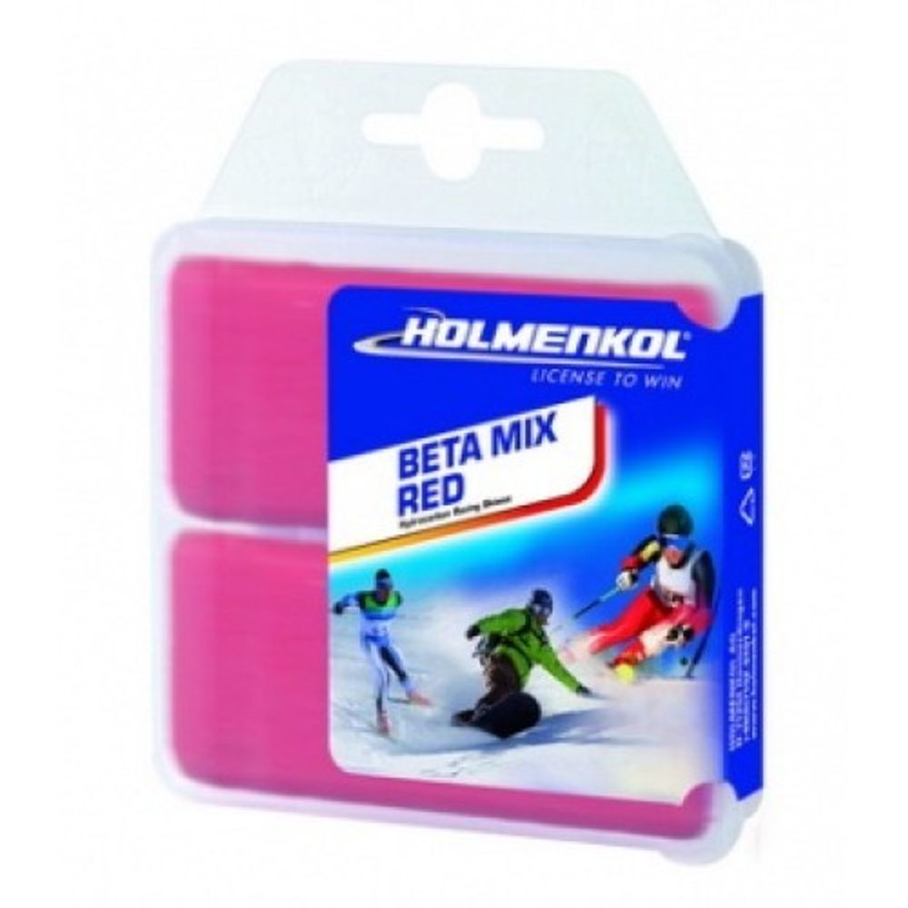 HOLMENKOL 24114 Betamix Red Парафин 2Х35 g