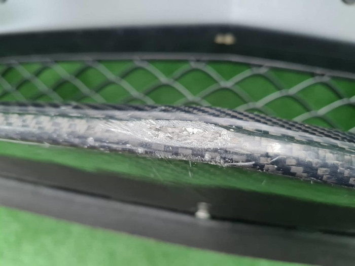 Бампер передний Mercedes AMG GT (14-17) (В сборе)