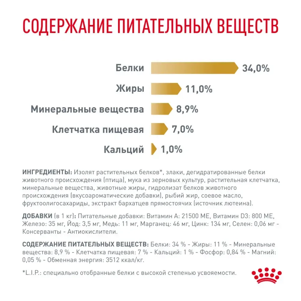 Royal canin urinary s/o moderate calorie сухой диетический корм для взрослых кошек, предрасположенных к набору веса, при мочекаменной болезни - 1,5 кг