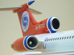 Модель самолета Ту-154М (М1:100, Самара) с шасси