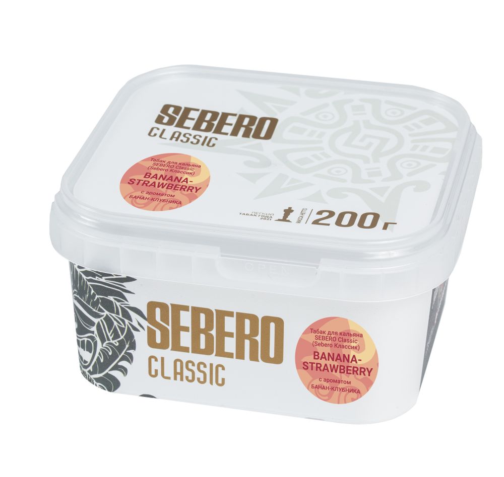 Sebero Classic - Banana-Strawberry (Банан-Клубника), 200 гр