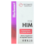 Bluebonnet Nutrition, Intimate Essentials, для него, повышение тестостерона и либидо, 30 вегетарианских капсул