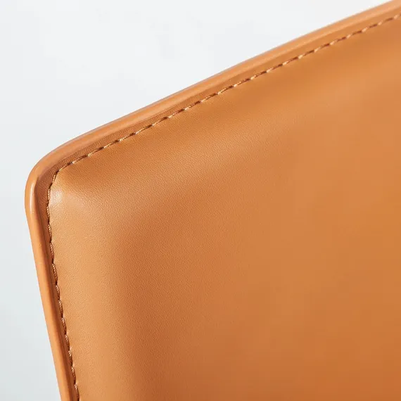 Лаунж-кресло Bocca, коричневая экокожа