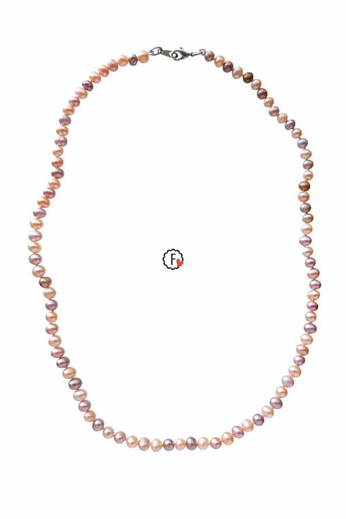 Бусы тонкие из жемчуга