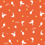 Упаковочная бумага 80гр (0,7*1 м) Гусята и утята