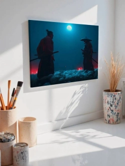 Картина на стену 40 X 50 Самураи