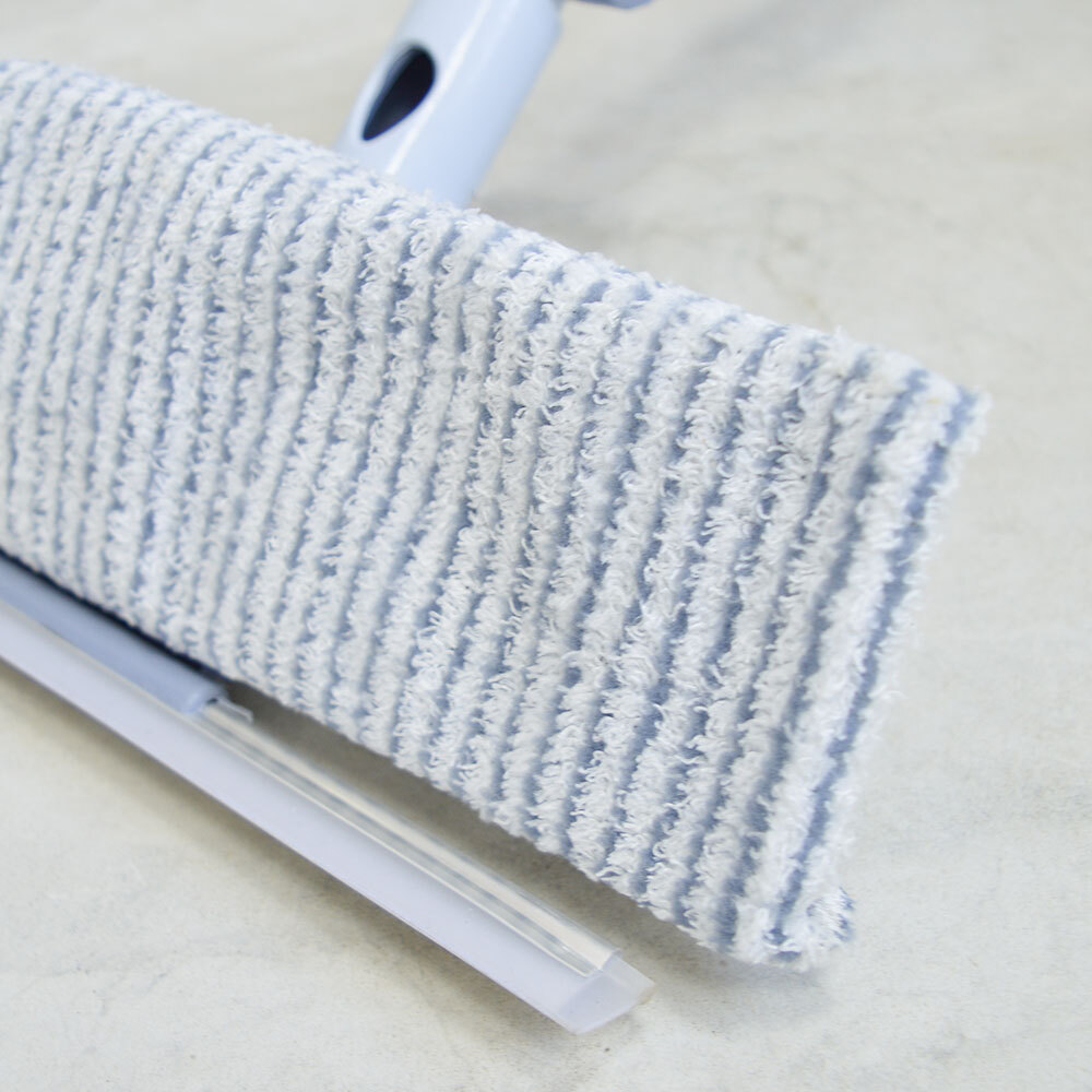 Швабра для пола с насадкой из микрофибры, 8*30*120см, металлический черенок