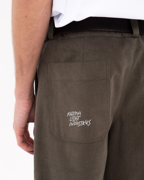 Брюки light industries Tubes / мховые - фото 5