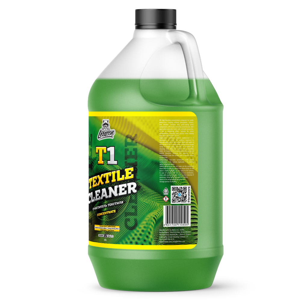 LERATON T1 Очиститель текстиля 3.8 л.