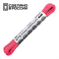 Паракорд световозвращающий 275 CORD 10м neon pink