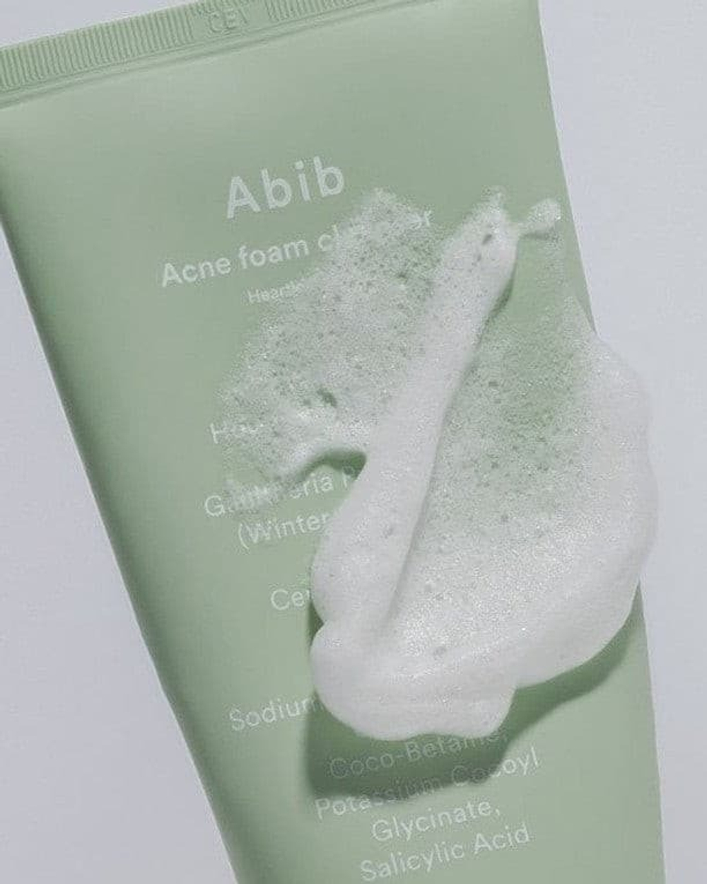 Abib Acne Foam Cleanser Heartleaf Foam Гипоаллергенная очищающая пенка для кожи с акне