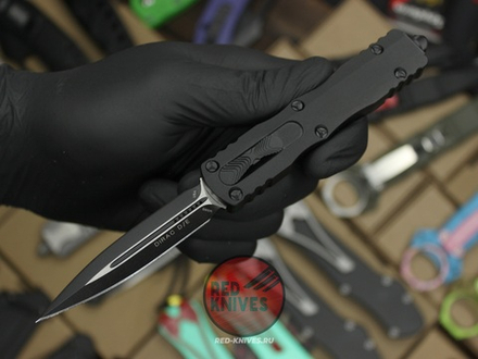 Нож Microtech DIRAC® D/E BLACK TACTICAL STD (225-1T)