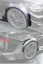 Карбоновые расширители арок для AUDI RS6 AVANT 2013 - 2018 C7 Ауди