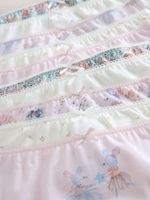 Трусы для девочки Next E87-090, 10 шт., Белый, Голубой